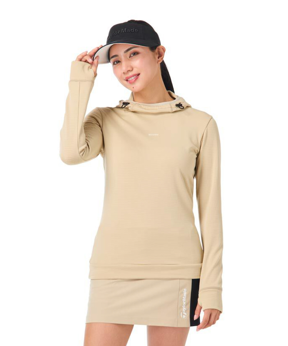 TaylorMadeウィメンズ ラインドL/Sフーディー UN428 ゴルフウェア スウェット ウィメンズ ラインドL/S フーディー UN428