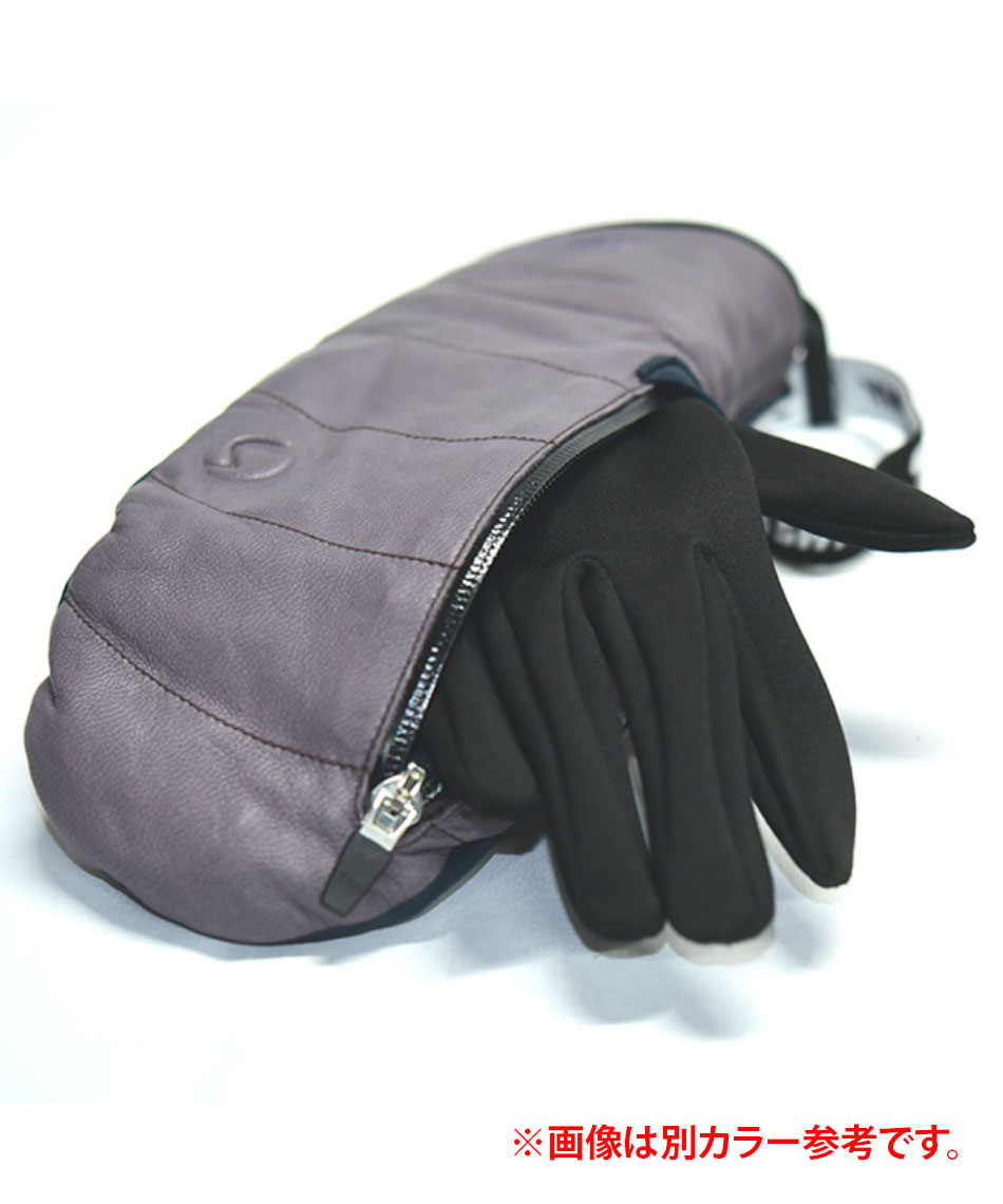 ◆新品◆SWANY ボッコ　スキー・スノーボード用グローブ 黒 スワニー スキーグローブ ボッコ インナーグローブ付ミトン