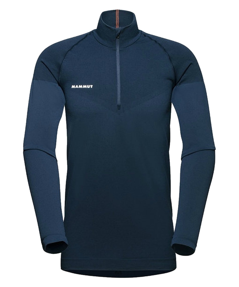 マムート　エナジー ミッドレイヤーハーフ ジップ プル アジアンフィット メンズ ヨドバシ.com - マムート MAMMUT エナジーミッドレイヤーハーフジップ