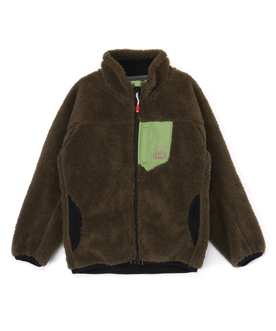 美良品 SOS フリースジャケット フリース ジャケット キッズボンディングフリースジャケット