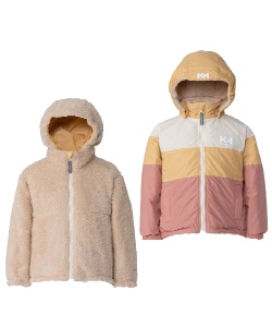 アウトドア ジャケット シャギーフリースリバーシブルジャケット