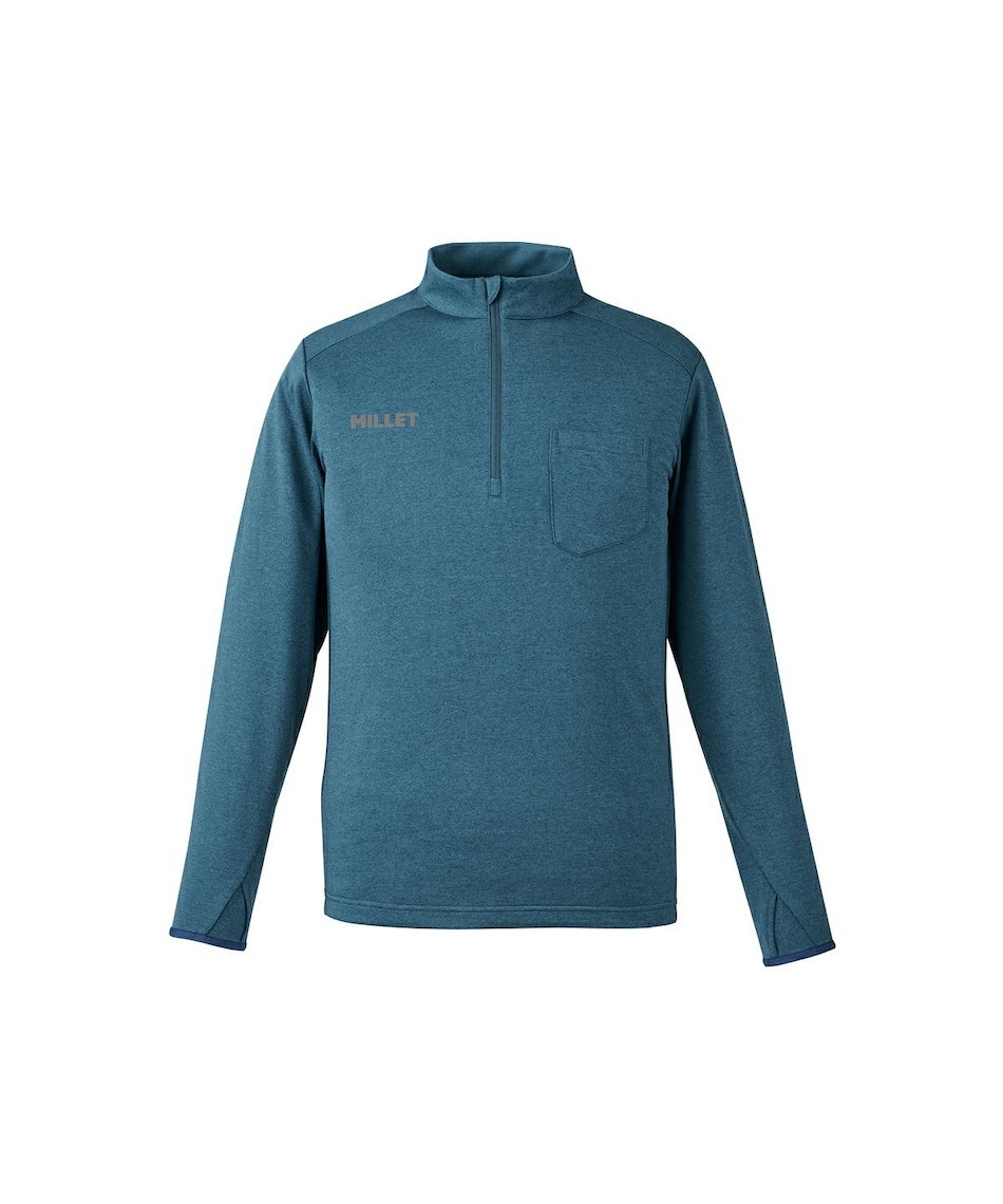 長袖シャツ アイラ 2 ジップ ロングスリーブ MIV01980 N8737