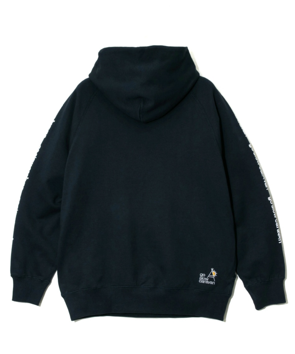 スウェットパーカー 空紡糸裏毛 野営猫 プルパーカー 332608