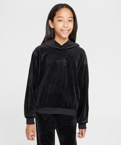 獲得ポイント56pt ナイキ(NIKE) スウェットパーカー G NSW ベロア フーディ FZ5588-010 ジュニア 010 160