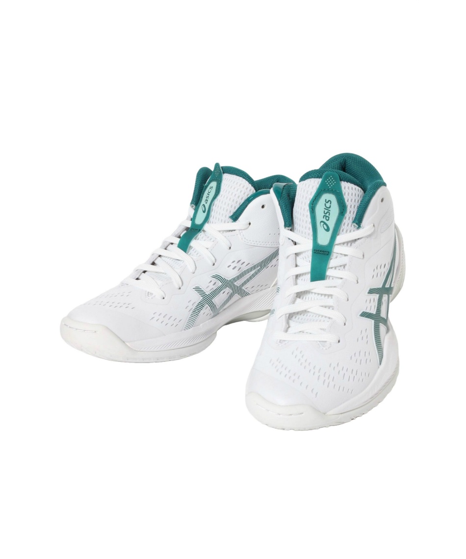 シューズ(男性用) GELHOOP V16 NARROW/ 100 / 27.0 ASICS アシックス GELHOOP V16【NARROW】 （ホワイト/ピュア