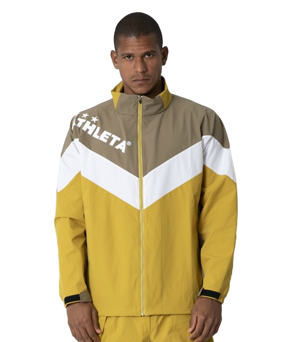 獲得ポイント58pt 30% OFF/SALE 【送料無料】アスレタ(ATHLETA) サッカーウェア ピステトップ カラーブロックTRジャケット 04171 メンズ 26(MTD) M
