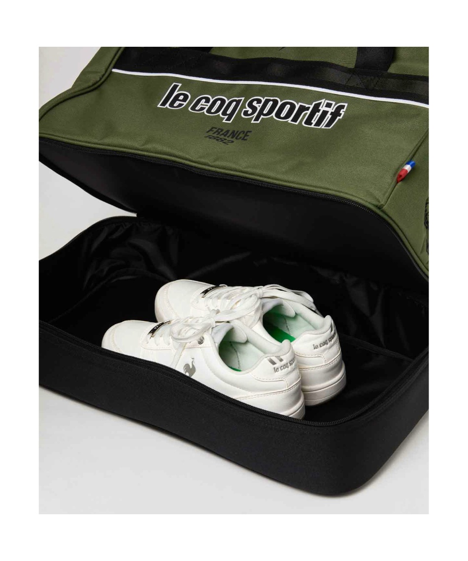 ボストンバッグ 二層式 大開口ボストンバッグ シューズ収納対応