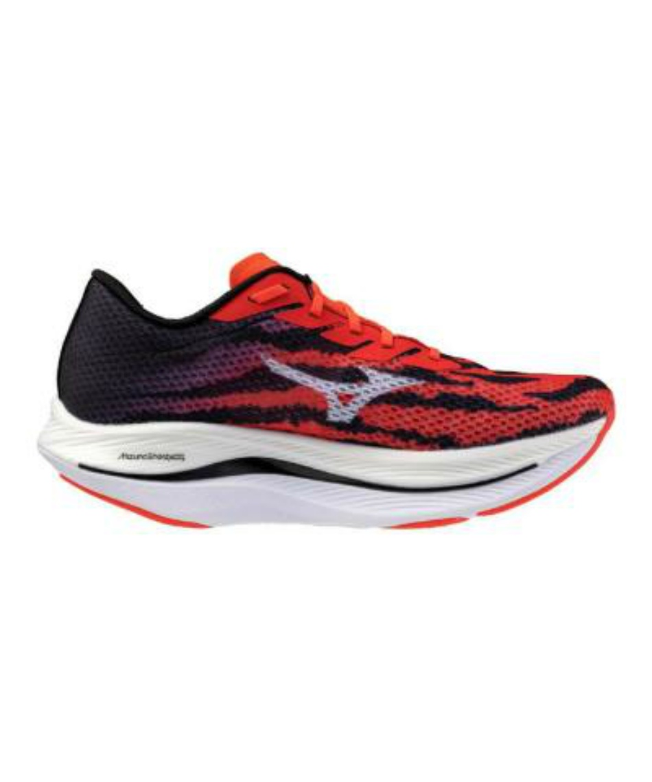 Mizuno スプラッター柄 ウェーブリベリオンフラッシュ ウエーブリベリオンフラッシュ(ランニング)|J1GC2335_p|シューズ