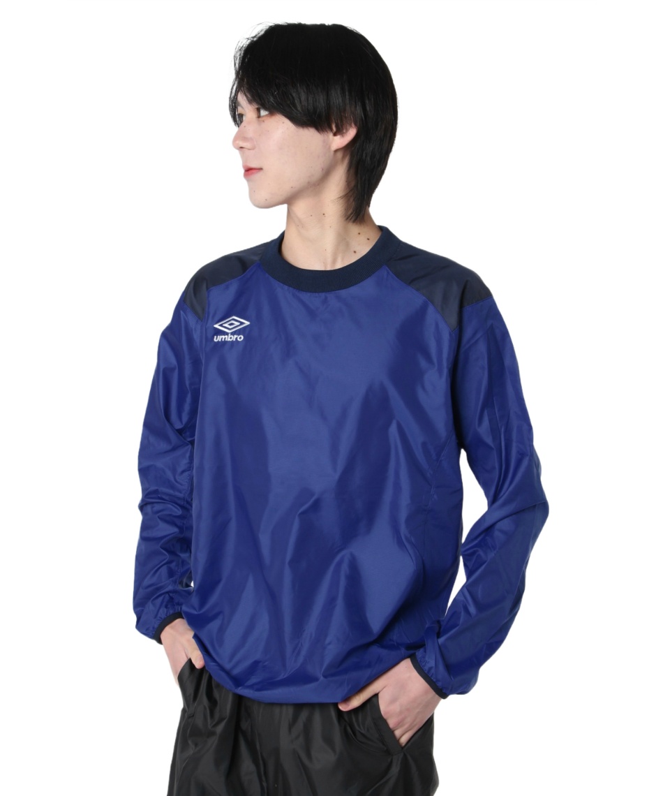 Umbro ピステ・ウィンドブレーカー ブラック サイズO umbro TMウインドアップピステトップ ｜防風・はっ水｜裏地無し