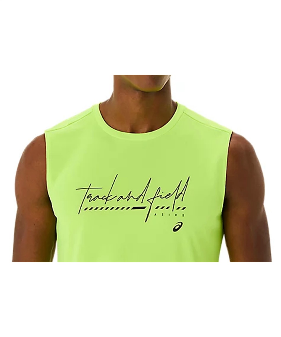 陸上 ウェア ノースリーブ TRACK GRAPHIC SLEEVELESS TOP