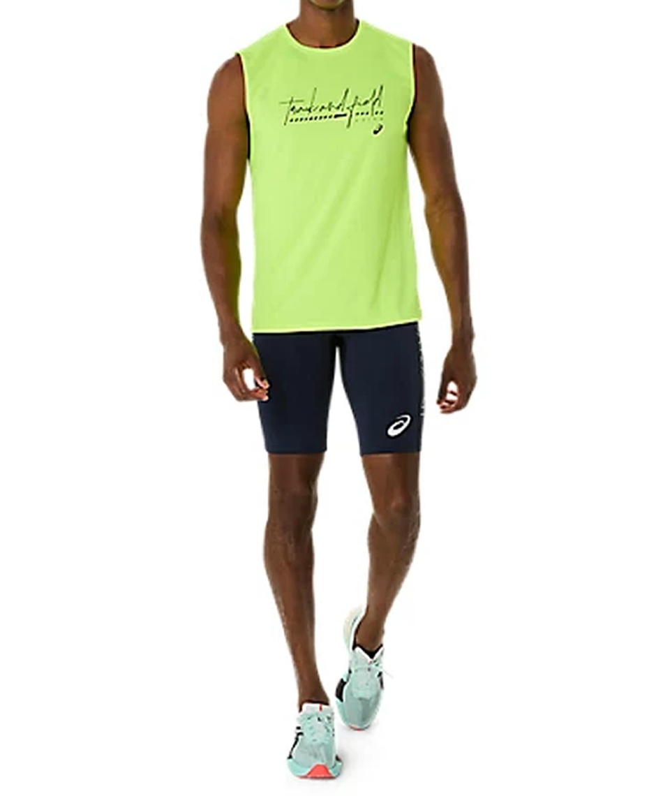 陸上 ウェア ノースリーブ TRACK GRAPHIC SLEEVELESS TOP