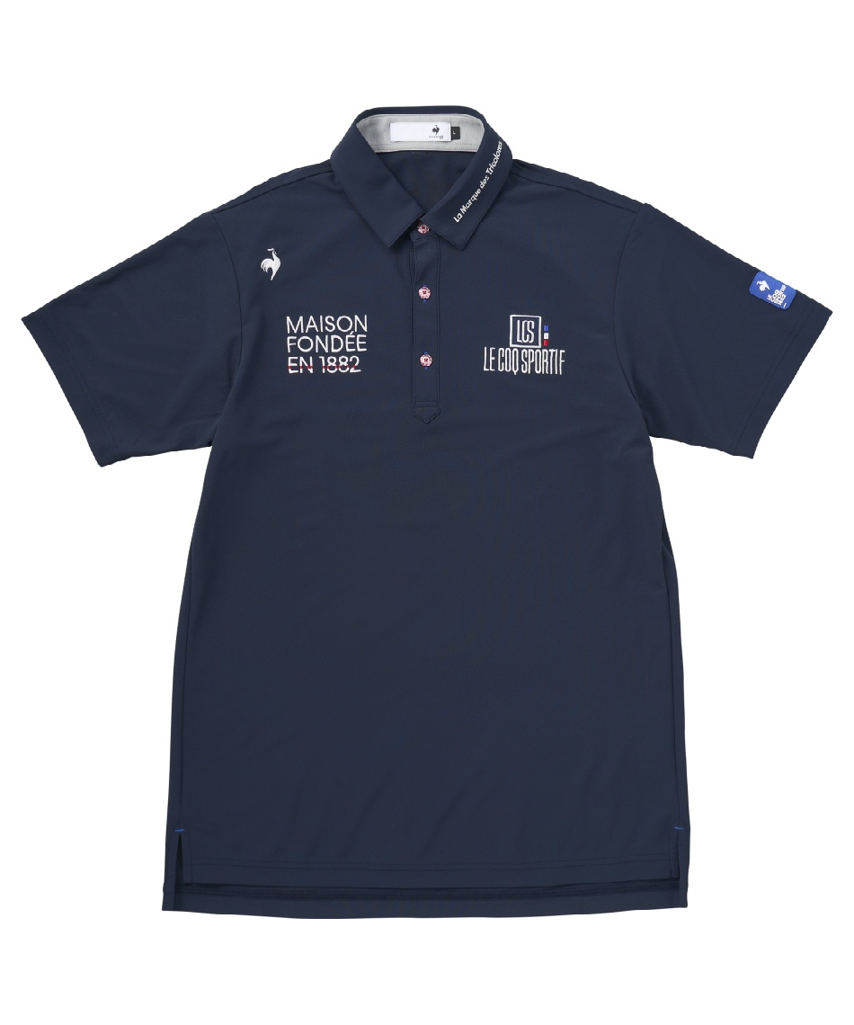 8gshoot ポロシャツ L ゴルフ ウェア le coq sportif GOLF ルコックスポルティフ ゴルフ メンズ