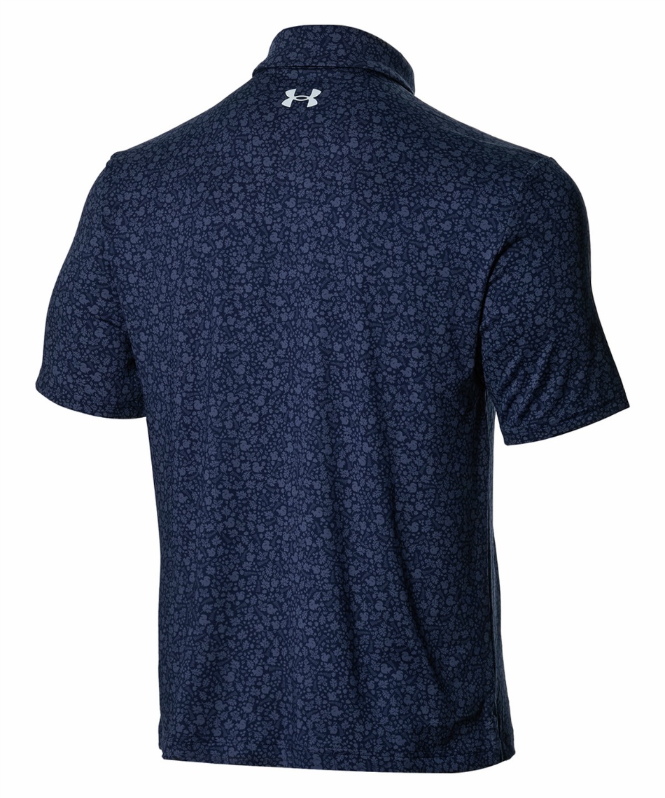 アンダーアーマー(UNDER ARMOUR) ゴルフウェア ポロシャツ 半袖 UA Playoff 3.0 Printed Polo ...