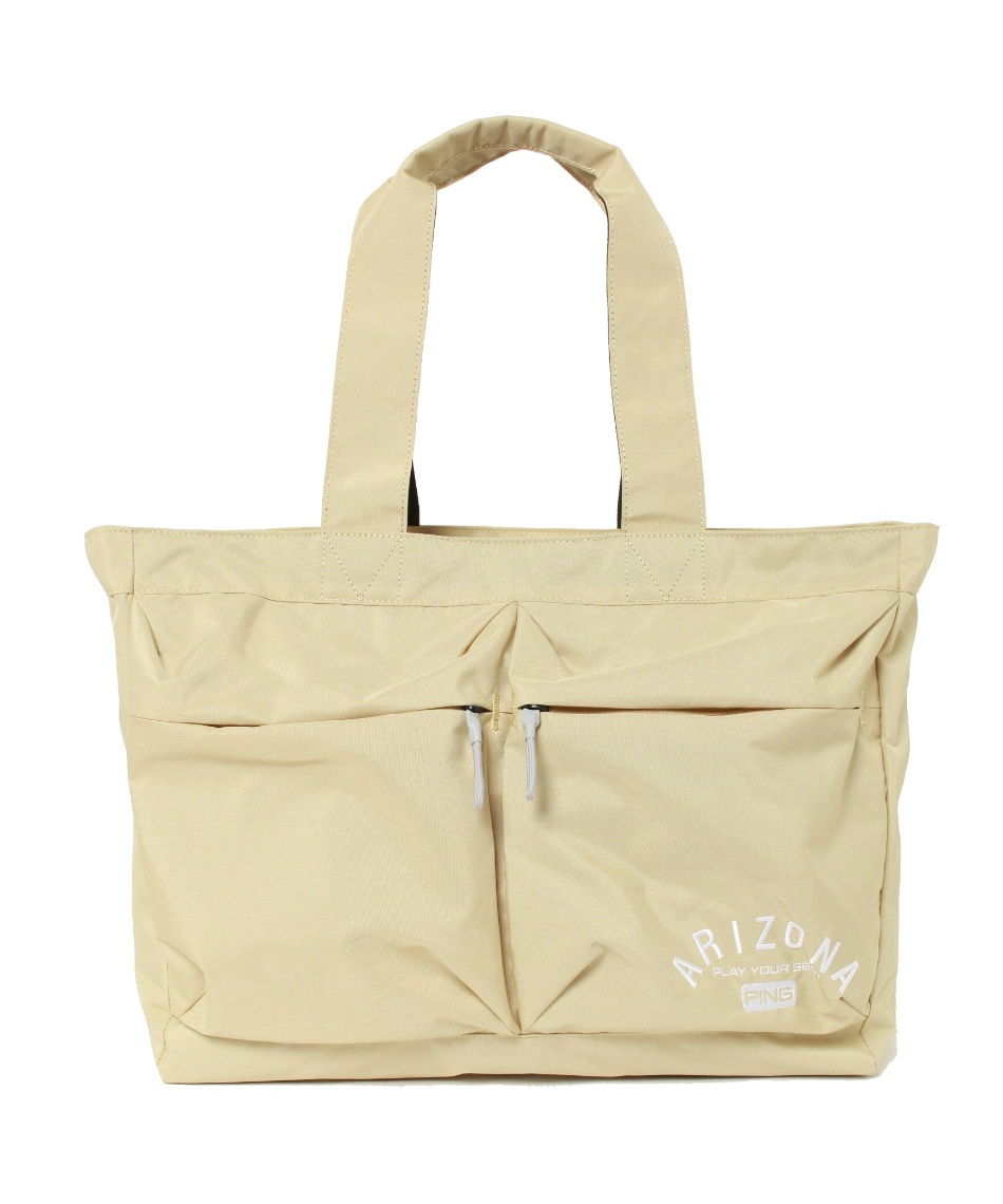 獲得ポイント102pt 26% OFF/SALE 【送料無料】ピン(PING) トートバッグ GB-U2502 アリゾナカジュアルトート 38233 【国内正規品】【2025年モデル】 メンズ L.BEIGE