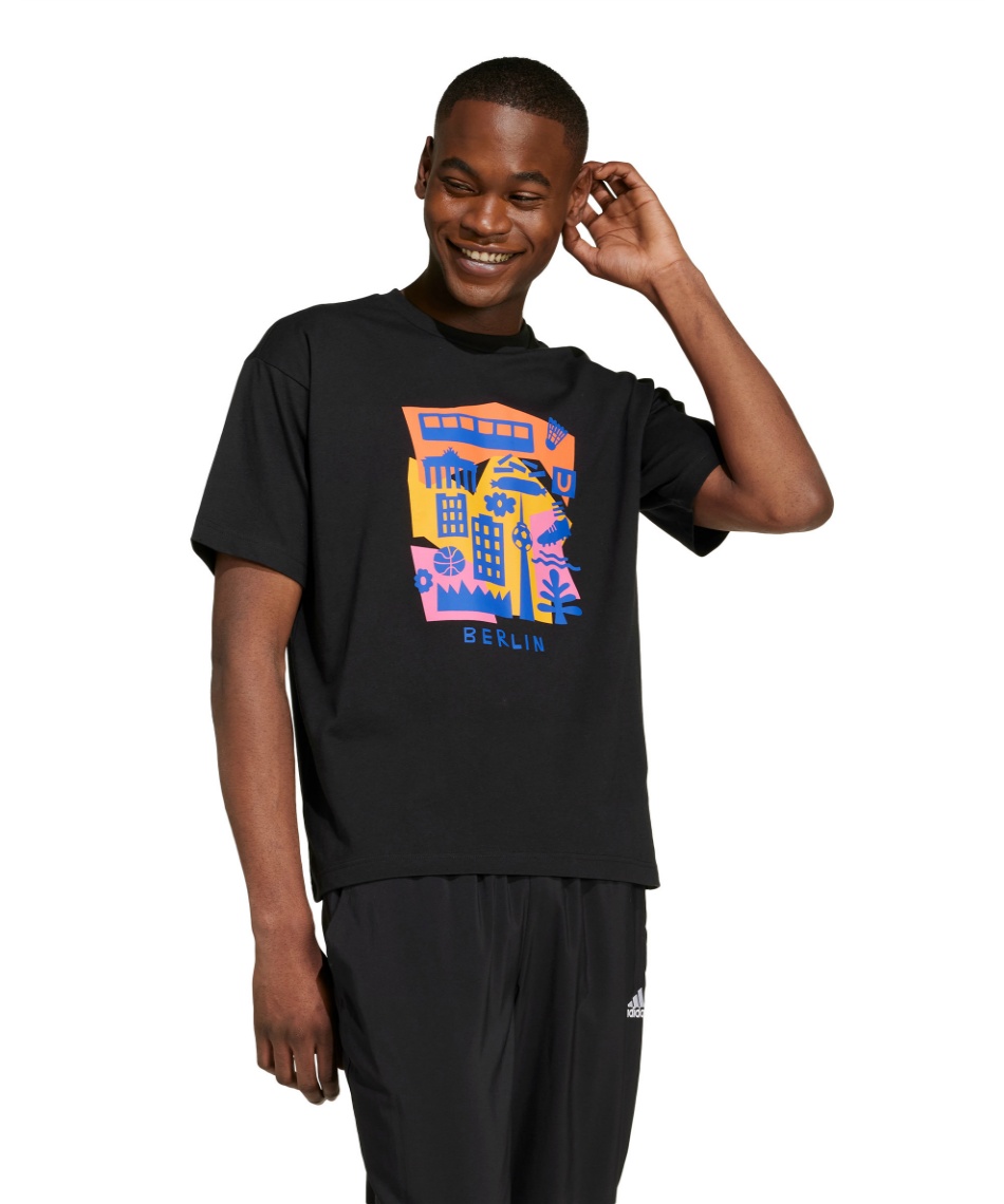 Tシャツ 半袖ベルリン ペーパーカット半袖Tシャツ ジェンダー