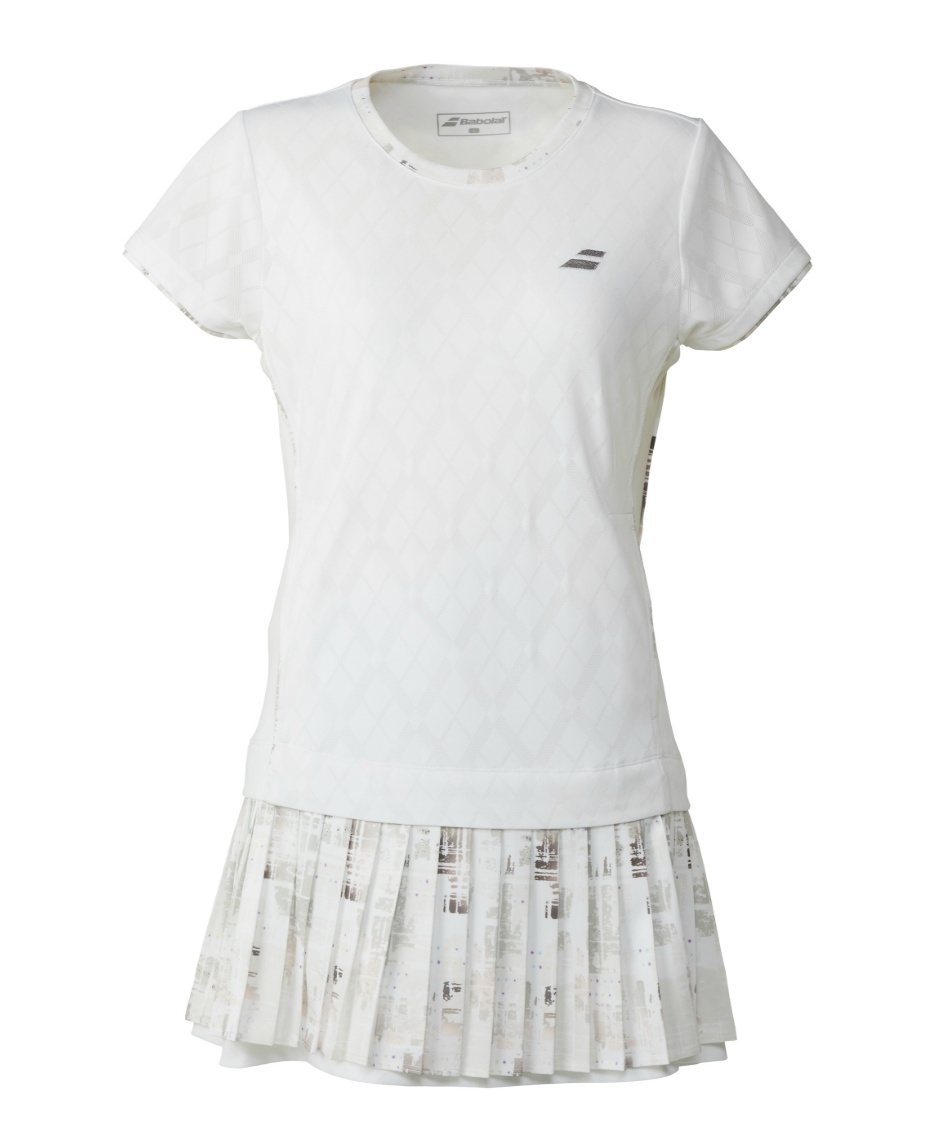 バボラ テニスTシャツとスコートの3点セット 黒 サテライト（バボラ） バボラ CLUBスコート JR BJG2445C