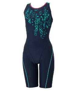 スピード(Speedo) フィットネス水着 オールインワン クラッシュ