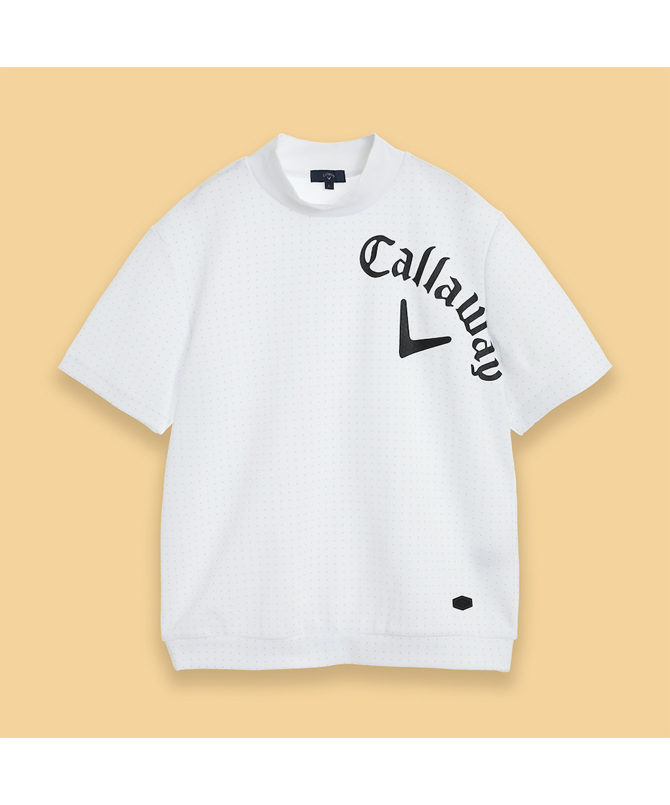 clubhaus モックネック　スウェット ANTIQUA GOLF×STCH モックネックトップス 送料無料・(50)メール