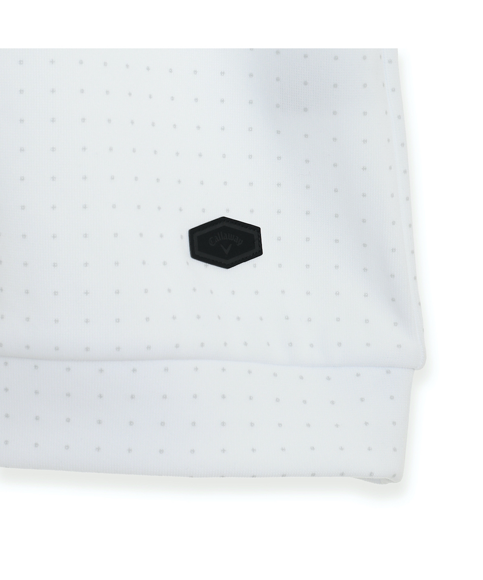 ゴルフウェア スウェット 半袖モックネックスウェット C25117102