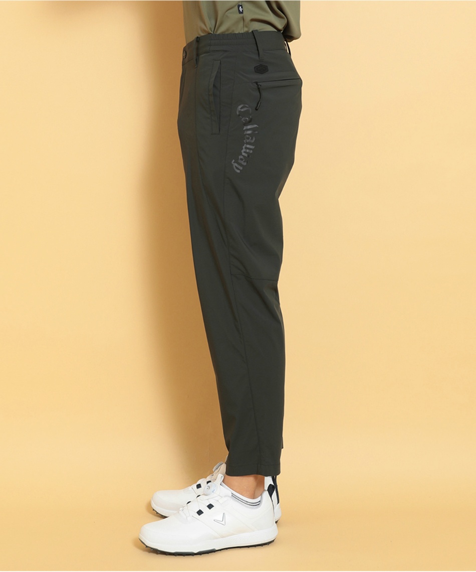 ゴルフウェア ロングパンツ ストレッチナイロンリラックスパンツ