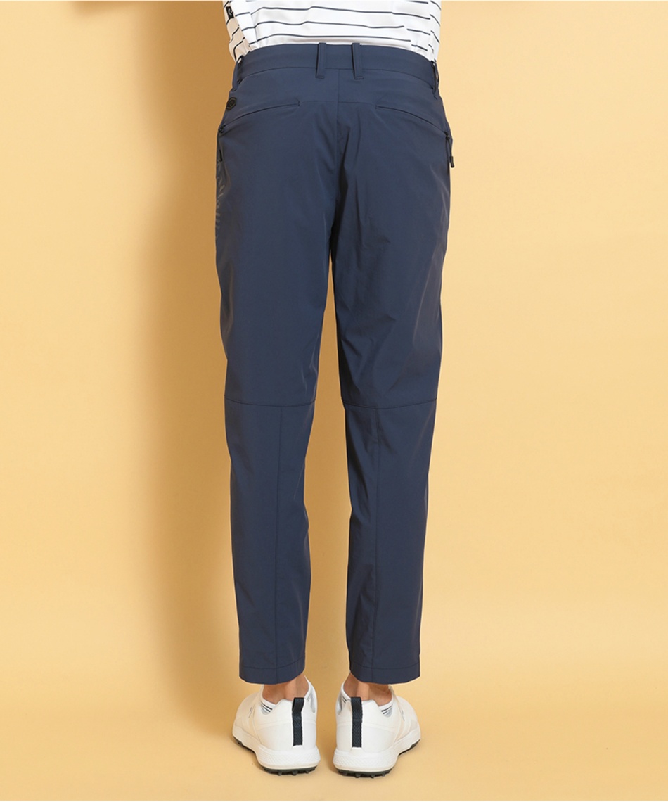 RLX 極美品 ナイロンストレッチパンツ 32 ネイビー ゴルフ RLX 極美品