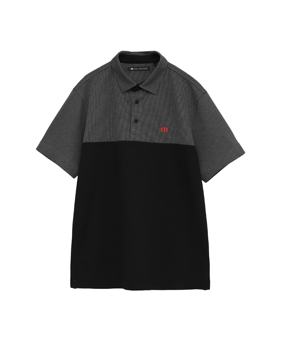 獲得ポイント130pt 【送料無料】トラヴィスマシュー(TravisMathew) ゴルフウェア 半袖シャツ バイカラー半袖シャツ 7AM054 【国内正規品】【2025年秋冬モデル】 メンズ 0GPN LL
