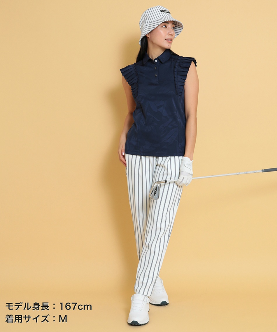 ゴルフウェア ロングパンツ ストライプジョガーパンツ C25126204