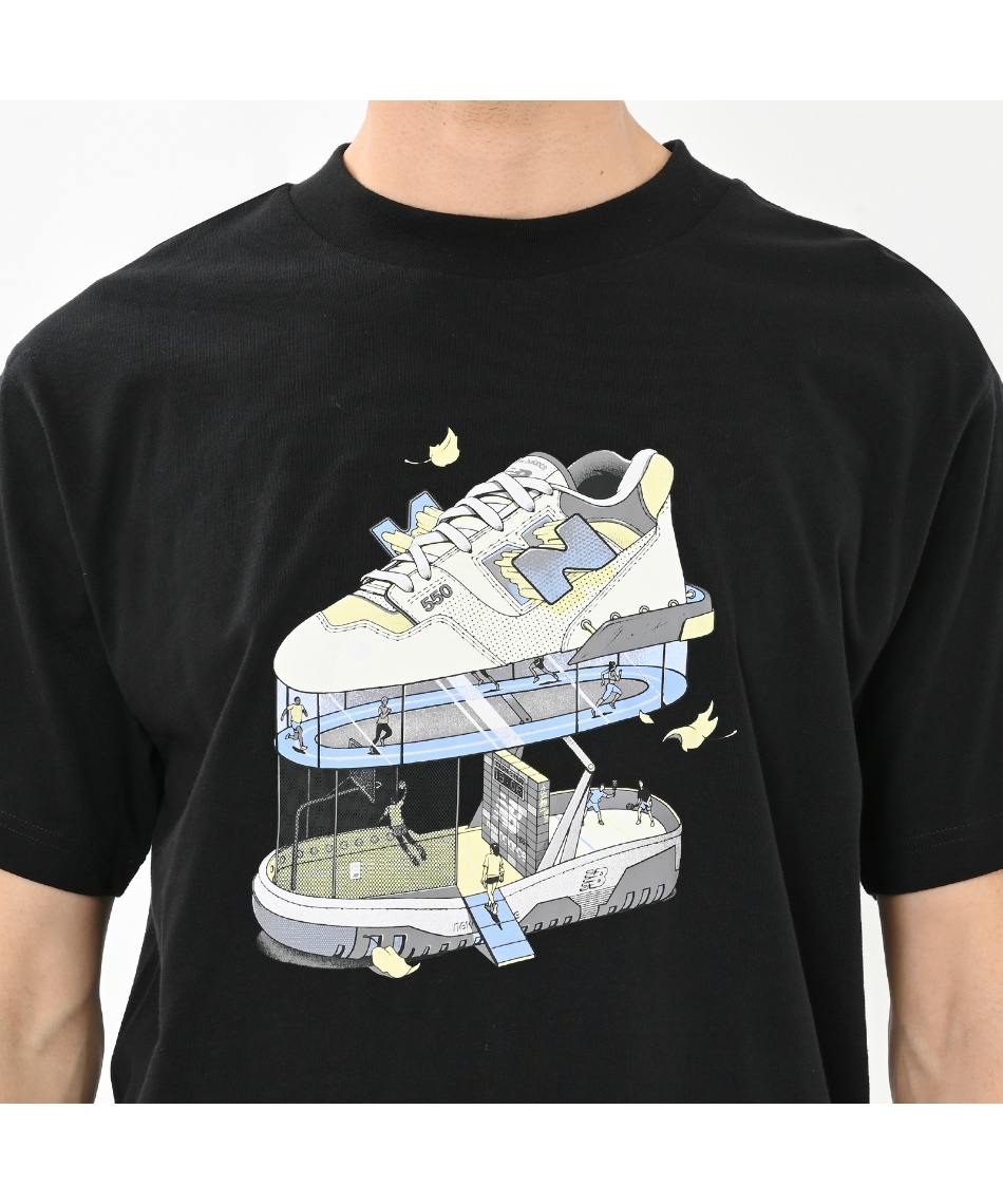 ニューバランス(new balance) Tシャツ 半袖 BB550 プリントTシャツ
