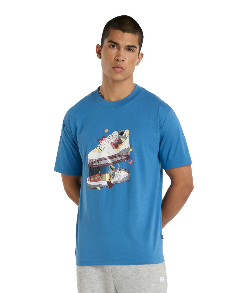 ニューバランス(new balance) Tシャツ 半袖 BB550 プリントTシャツ