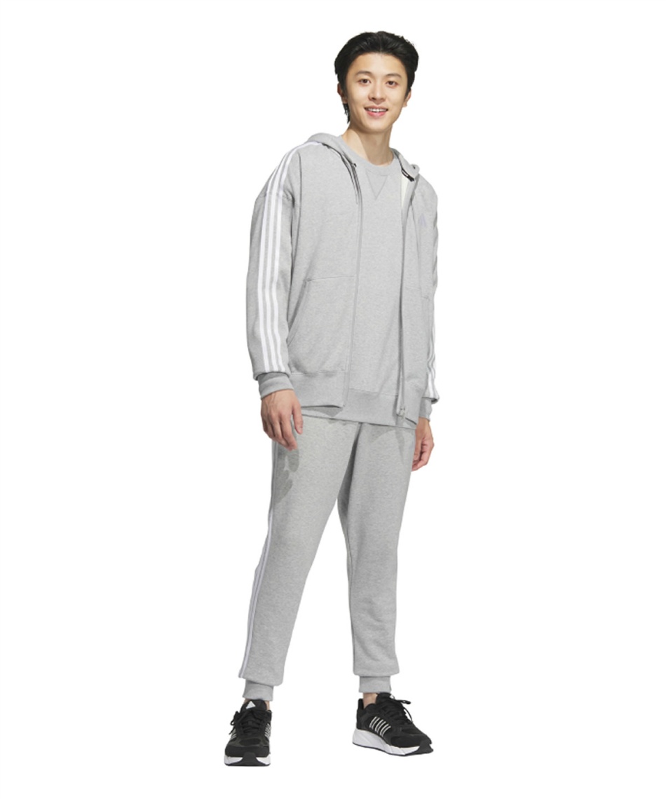 スウェットジャケット エッセンシャルズ プラス ルーズフィット スリー