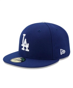獲得ポイント57pt 5% OFF/SALE 【送料無料】ニューエラ(NEW ERA) 帽子 キャップ 59FIFTY MLBオンフィールド ロサンゼルス・ドジャース ブルー 14524875 【国内正規品】 メンズ レディース ゲーム 7 1/4