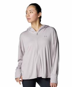 �l���|�C���g63pt �y���������z�A���_�[�A�[�}�[(UNDER ARMOUR) �X�E�F�b�g�p�[�J�[ UA UV PROTECTION FULL ZIP HOODIE 6001328-009 ���f�B�[�X 009 SM