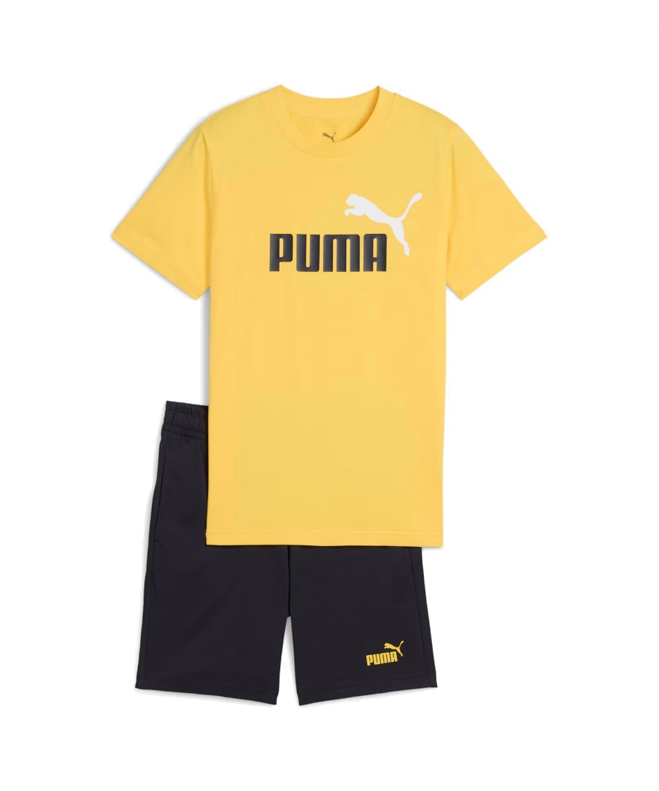 プーマ(PUMA) Tシャツ 上下セット ボーイズ ESS 2 カラー NO. 1 ロゴ