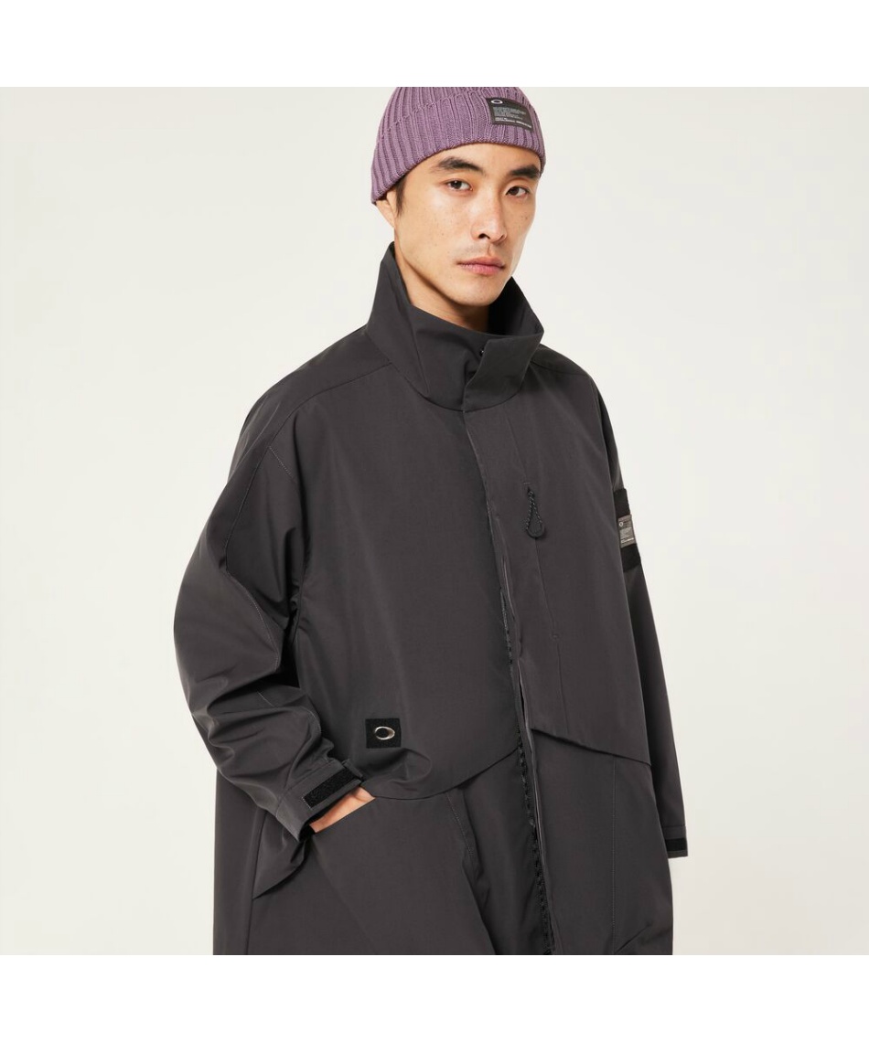 OAKLEY オークリー ジャケット 長袖 FOA402924 レインコート オークリー OAKLEY メンズ ベンチコート ENHANCE LONG COAT 14.7