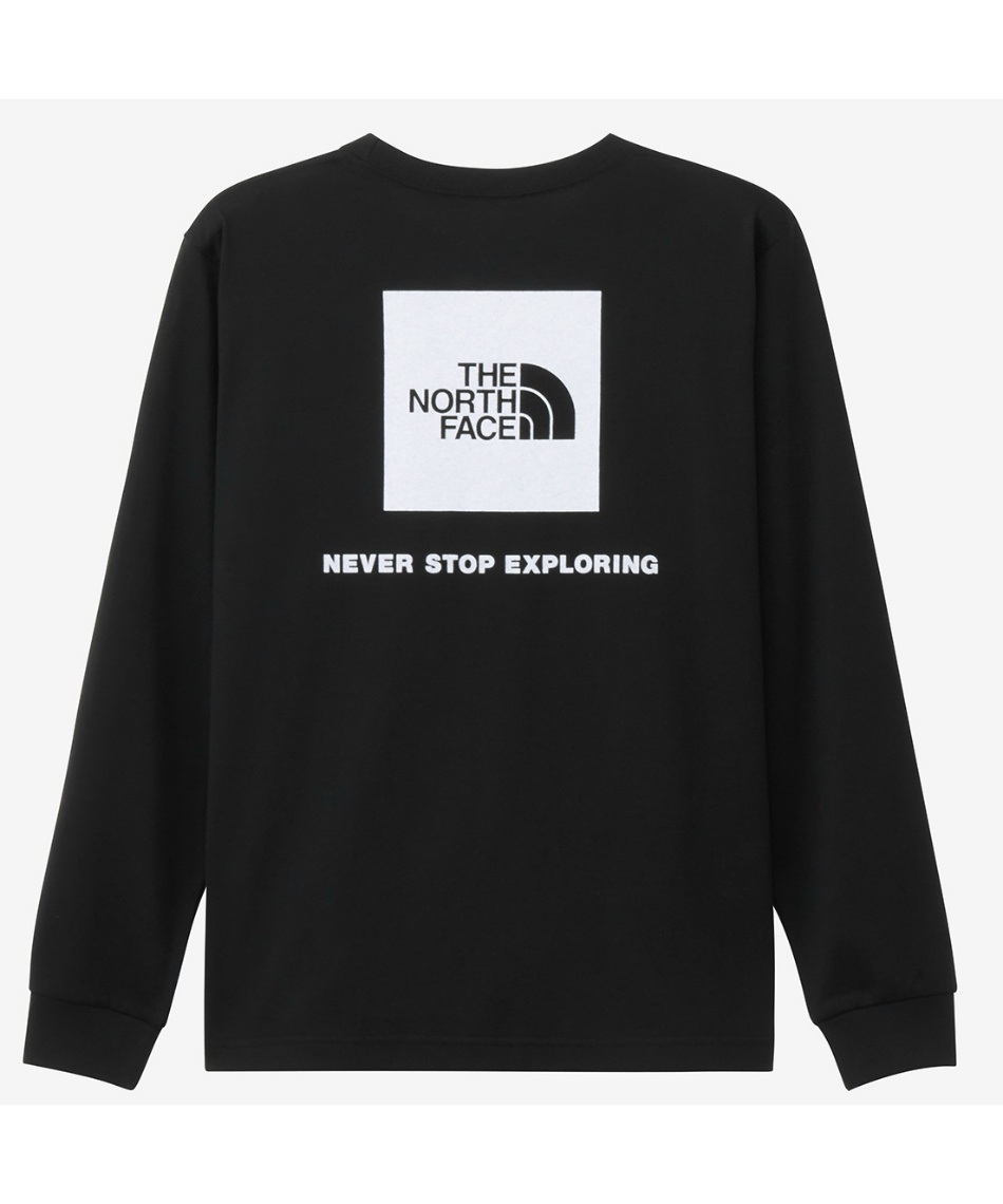 素晴らしい価格 Tシャツ NTW32442 ロングスリーブバックスクエアロゴティー 長袖 長袖Tシャツ