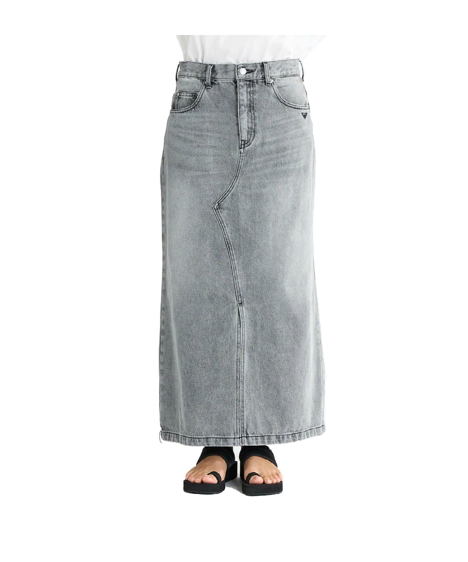 l|Cg96pt 20% OFF^SALE yzLV[(ROXY) Opc LIVED IN DENIM SKIRT EBY OXJ[g RSK251062 yKiz fB[X BLK L