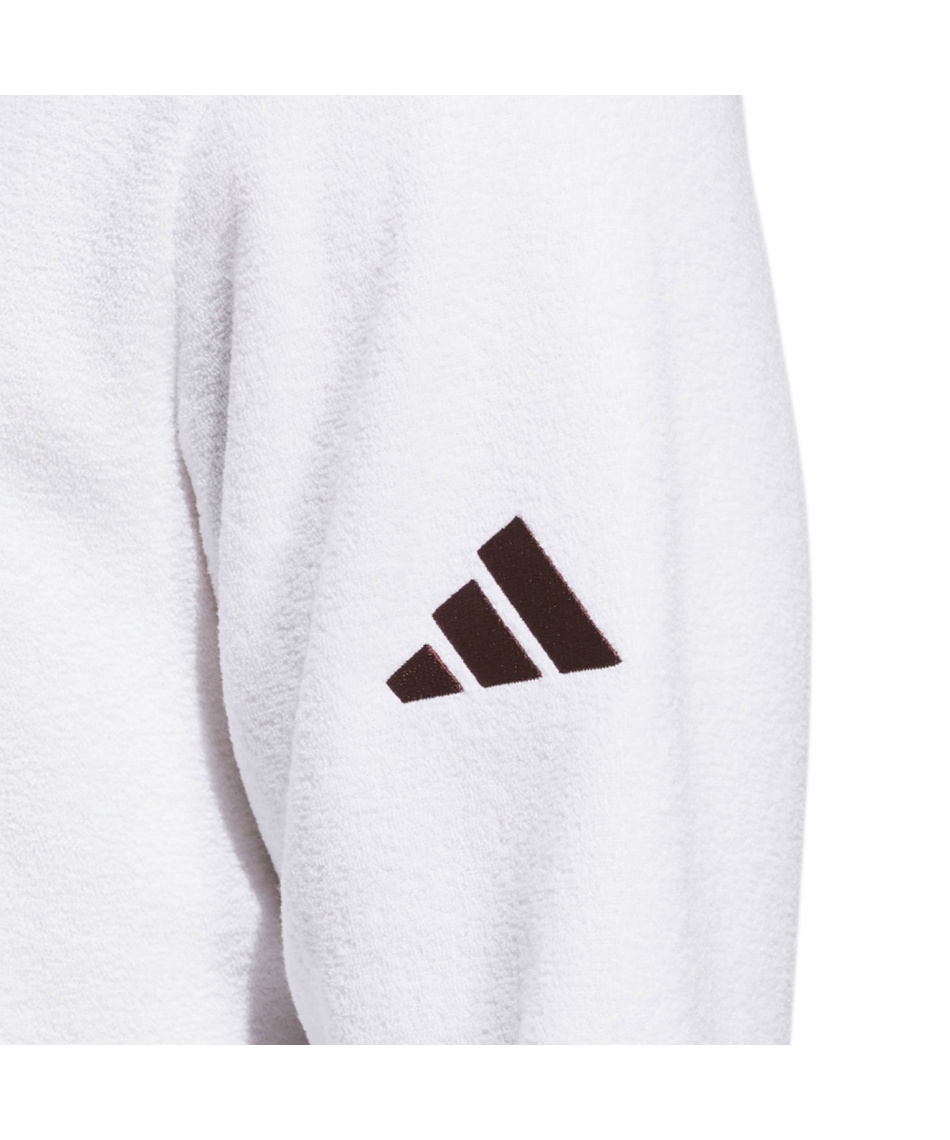 アディダス(adidas) ゴルフウェア ブルゾン ハーフジップ パイル
