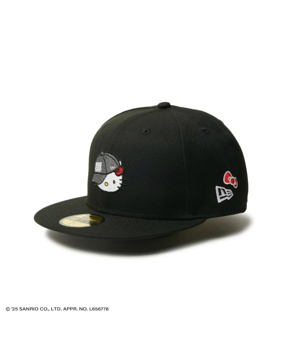 【新品タグ付き】NEW ERA × ハローキティ フットボールシャツ XL ニューエラ(NEW ERA) ゴルフ キャップ 59FIFTY HELLO KITTY キャップ