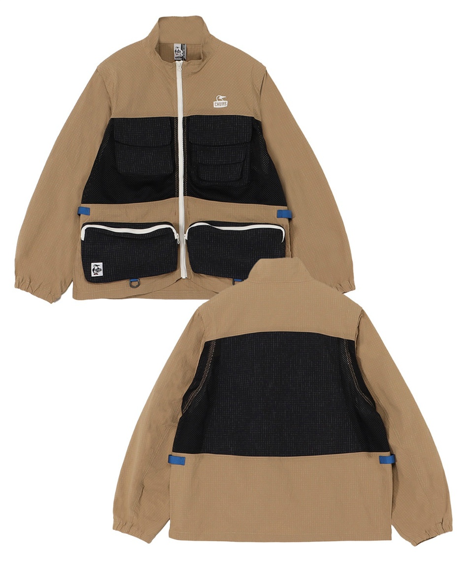 l|Cg122pt 31% OFF^SALE yz`X(CHUMS) AEghA WPbg A`oORo[`uWPbg Anti-Bug Convertible Jacket CH04-1452 Y Beige M