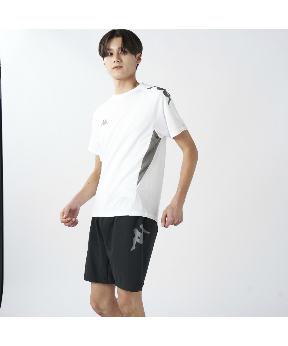 サッカーウェア プラクティスシャツ 半袖 kappaプラクティスTシャツ