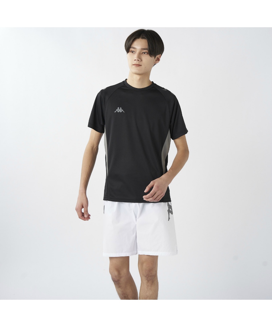 サッカーウェア プラクティスシャツ 半袖 kappaプラクティスTシャツ