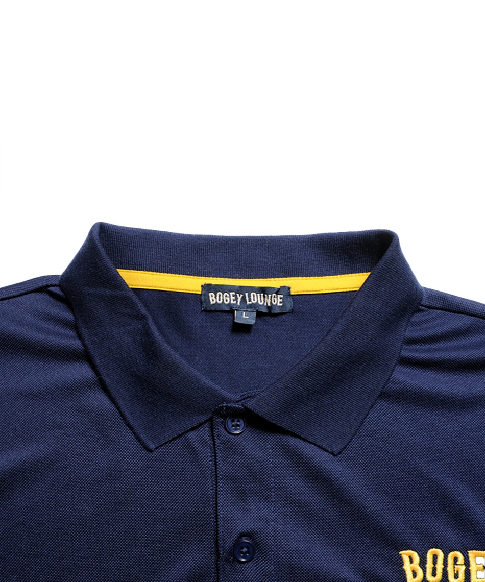 ボギーラウンジ(BOGEY LOUNGE) ゴルフウェア ポロシャツ 半袖 カノコ