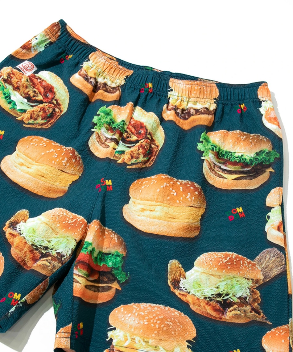 ドムドムハンバーガー コラボ 　パンツ ショーツ ハーフパンツ ドムドムハンバーガー コラボ パンツ ショーツ ハーフパンツ