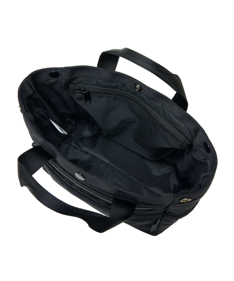 TRAV IS MATHEW（トラヴィスマシュー）ミニトートバッグ　白黒 TRAVISMATHEW トラヴィスマシュー ゴルフ ラウンドバッグ RTM