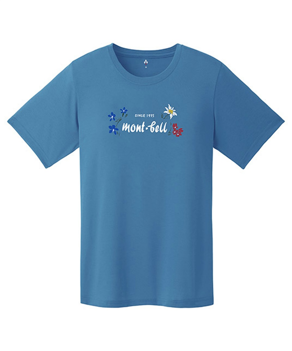 Tシャツ 半袖 WIC.T Women's スイスの花 1114855-BL | スポーツ用品