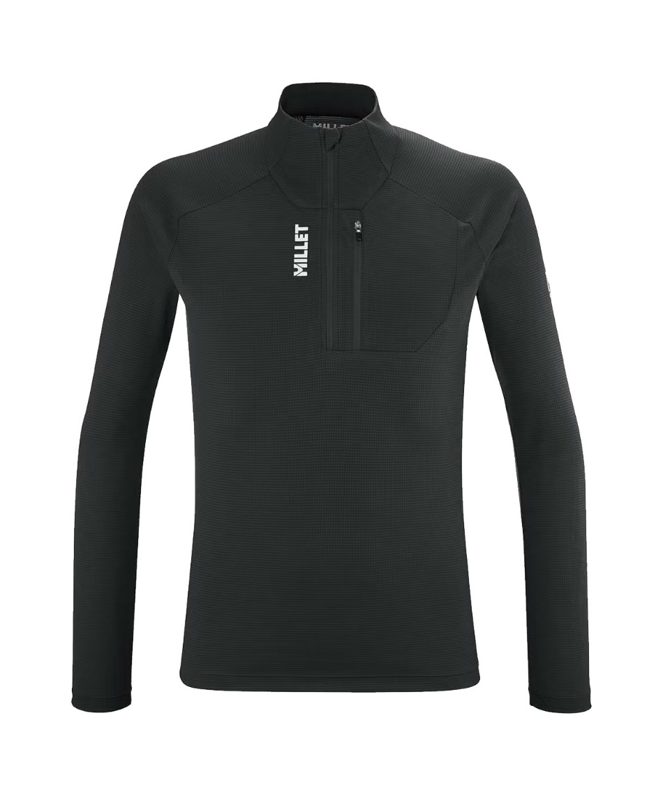ミレー(MILLET) Tシャツ 長袖 カメット ジップTシャツ ロング