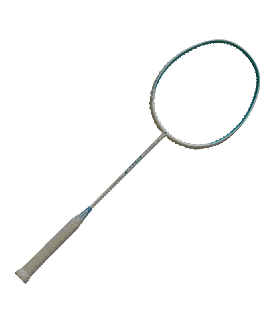 バドミントンラケット17本ジャンク品 カワサキ(KAWASAKI) バドミントンラケット STELLA17 S-17-WH/BL