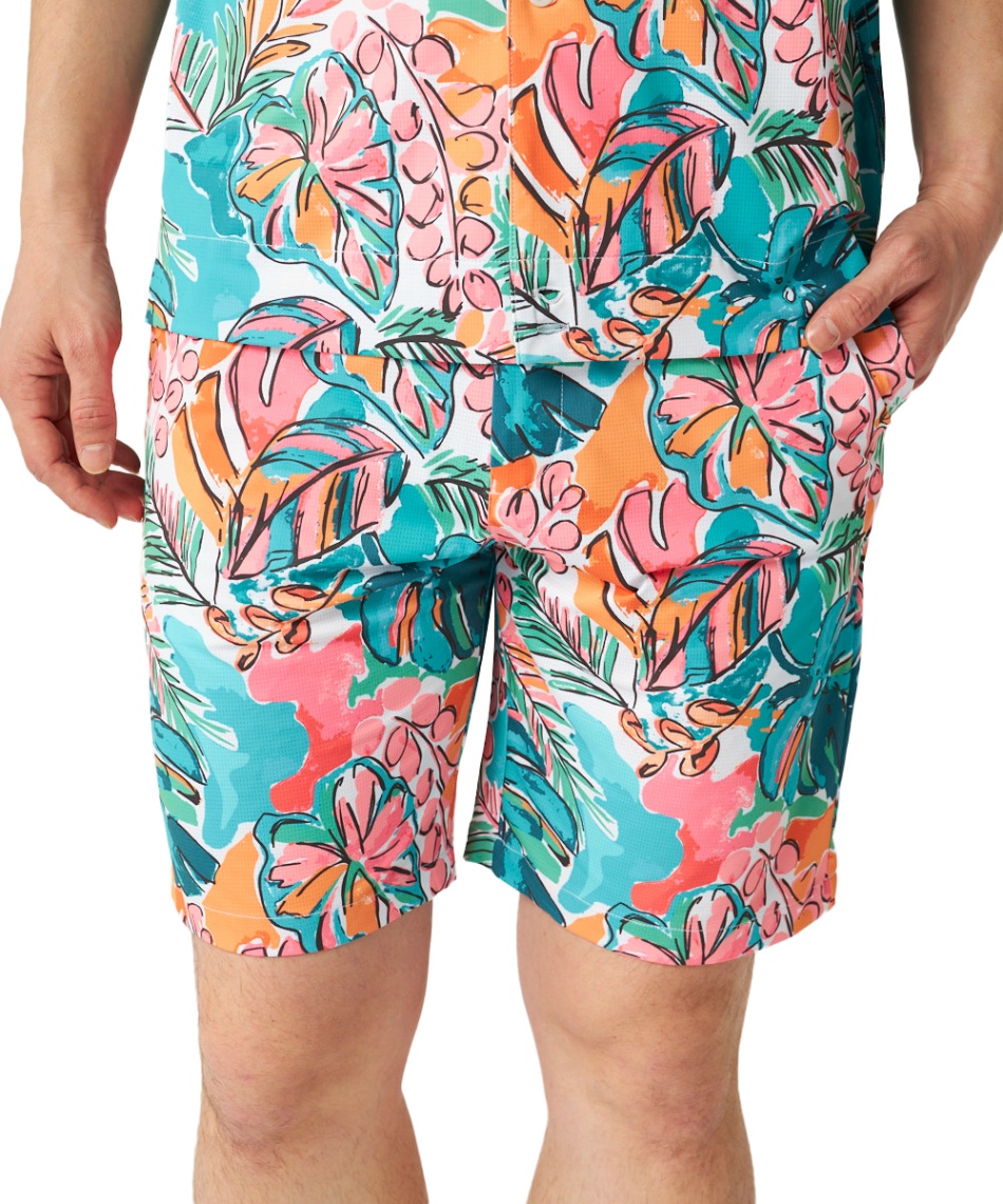 ゴルフウェア ショートパンツ 柄ショートパンツ 765319 | スポーツ用品