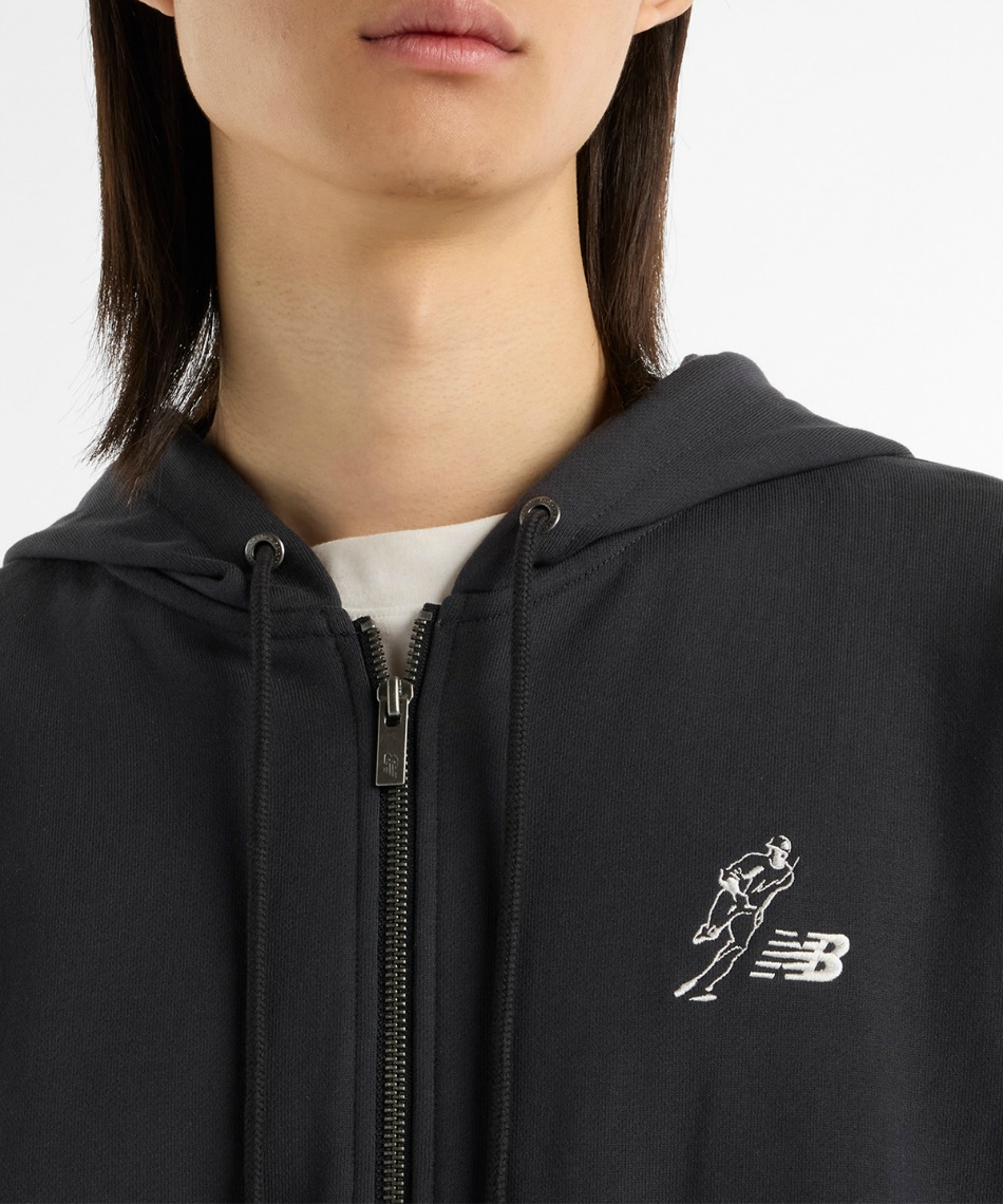 New Balance M S.O フレンチテリー FZ フーディー OTH 国内発送 ニューバランス(new balance) 野球 スウェットジャケット S O