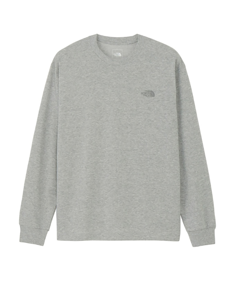 Tシャツ 長袖 ロングスリーブバックスクエアロゴティー NT32442-ZZ